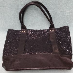 Deux Lux Large Sequins Tote Bag